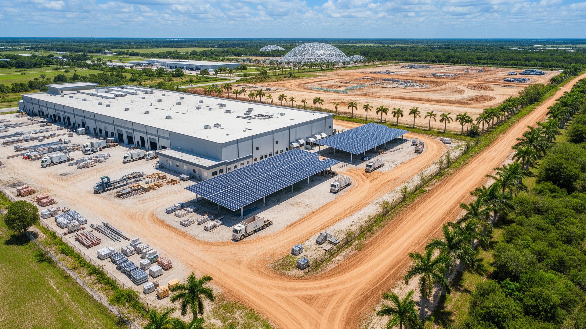 Staging Yard & Loading Dock